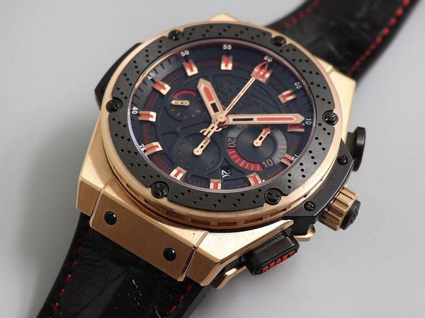 

v6 2019 4100 movement men's watch waterproof expensive men's watches relojes de lujo para hombre men s luxury watches, Slivery;brown