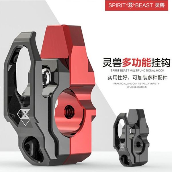 

spirit beast motorcycle hook decoration handlebar modified accessories helmet hook handle handle mirror mount