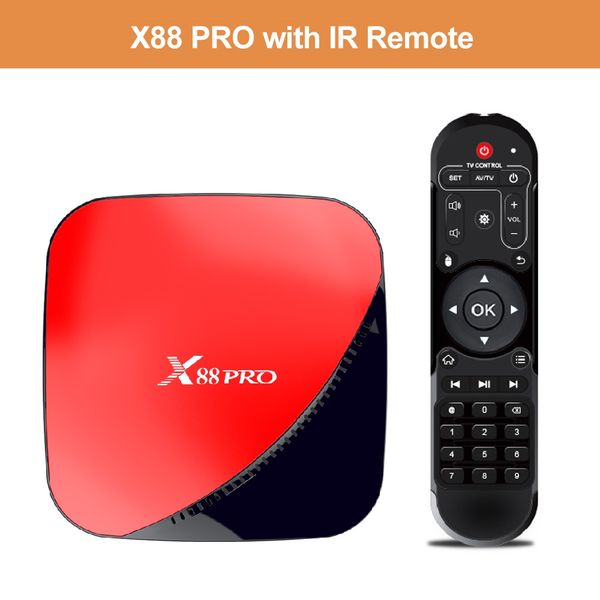 

x88 pro android 9.0 tv box 2g16g 4g32g 4g64g rk3318 usb3.0 2.4/5g wifi smart tv box
