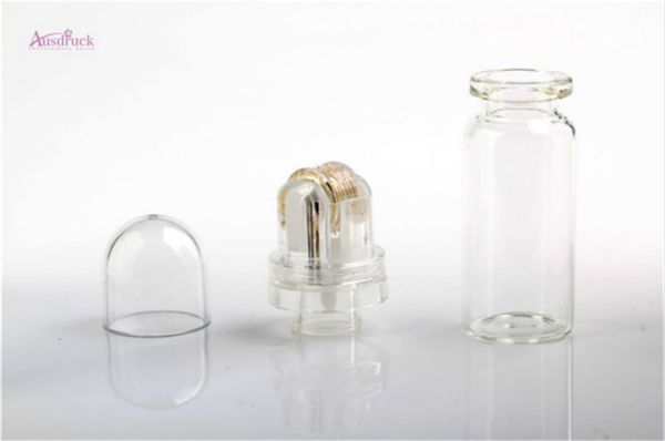 

hydra 64 micro needle derma applicator bottle roller serum injection reusable