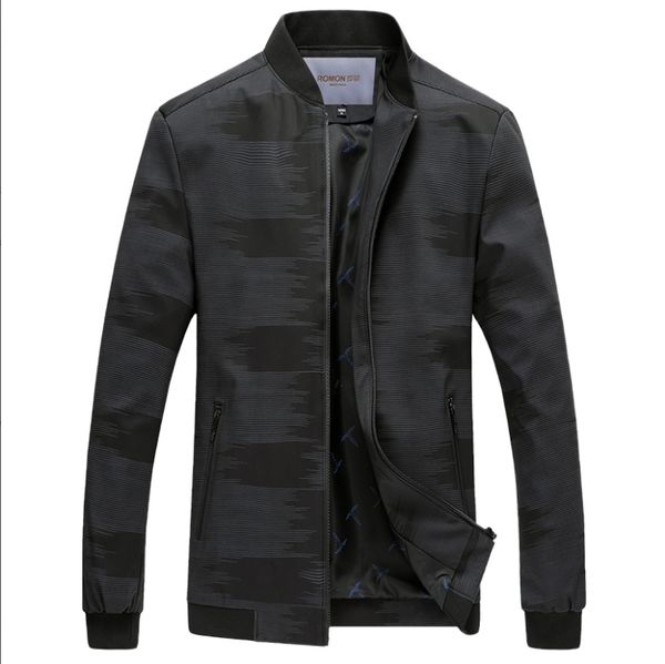 

men's jackets jacket casual youth men stand collar coat fit high-grad business winter autumn gentleman wind proof fashion, Black;brown