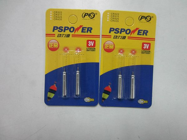 

10/30/50/100 pcs cr322 night fishing float battery lithium electronic battery luminous float led light tackle accessory fu026