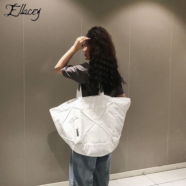 

women canvas tote bags shoulder bag large capacity travel shopping bag solid color ladies hand bags with interior zipper pocket