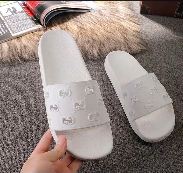 

2019 fa hion brand new women and men pur uit pool lide andal leather lipper hoe luxury de ign flip flop with box 2118