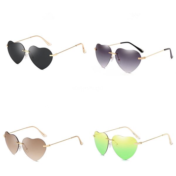 

men's polarized gift heart-shaped sunglasee aluminum magnesium frog mirror sunglass black green oculos de sol 100% uv protection #96649, White;black