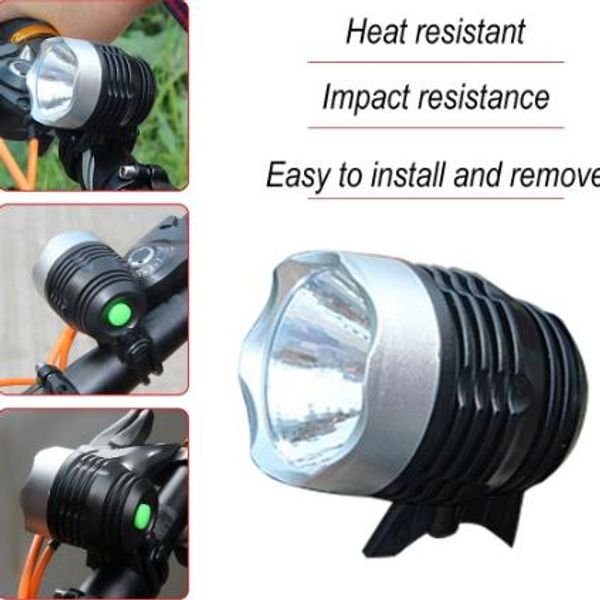 

высокая мощность велосипед фары передние handlebar велоспорт ночь предупреждение безопасности фар фонарик велосипеда accessorie