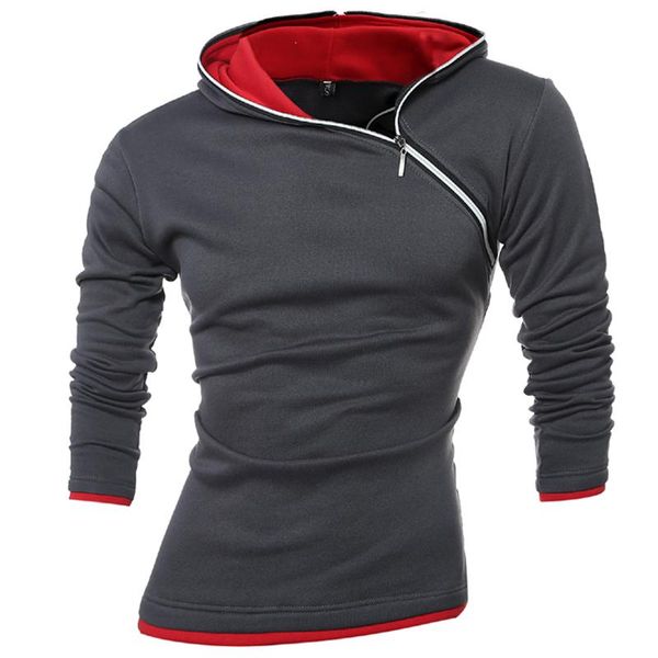 

2017 hoodie blasting men hip hop casual swatch jacket hooded sweatshirt slim fit men's fashion hoodie xxxl, Black