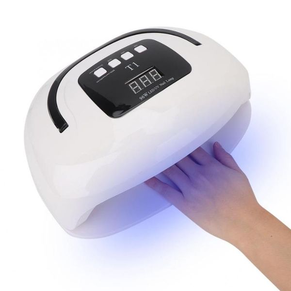 

96w nail uv lamp led гель для ногтей сушилка professional быстрое высыхание art machine 100-240