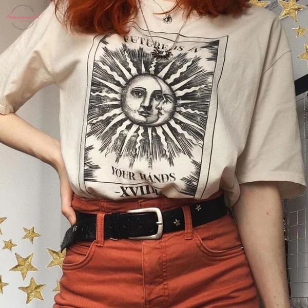 

vaporwave футболка harajuk топы футболки ice девочка ангел аним эстетической мода мужчины женщина tee shirt sexy tshirt, White