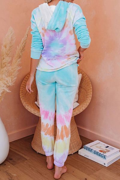 

for pajamas tiedye for ladies pigiama da donna per girocollo tye dye short purple light pink and blue tie dye lipper fiqtx, Blue;gray
