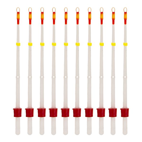 

10 pieces abs plastic ice fishing rod tips fishing terminal tackle