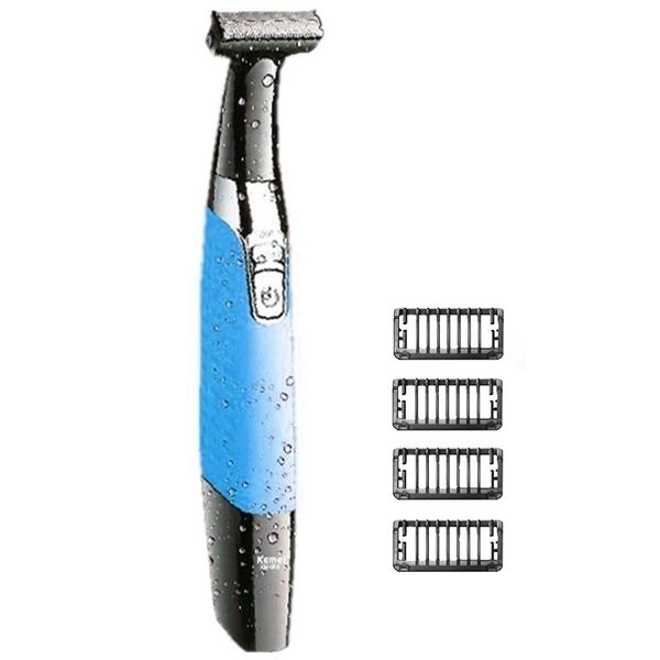 

one blade men's electric shaver body face electric razor for men stubble trimmer beard shaving edge trimer head trimmer back