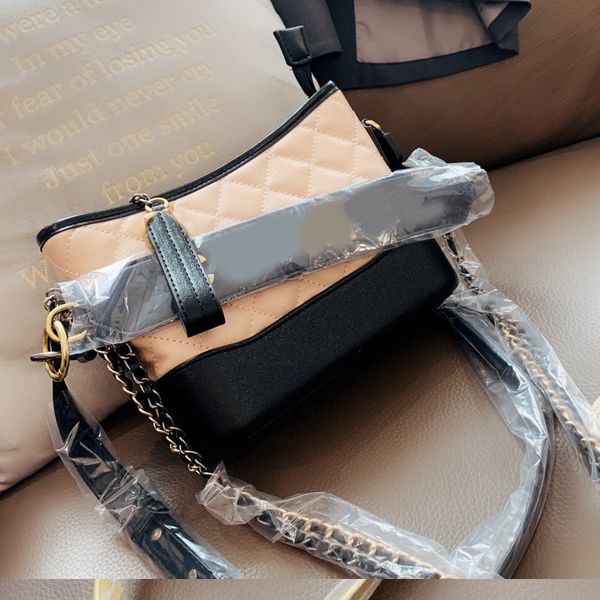 

crossbody bags fannypack travel luggage bag fashion diamond lattice classic hardware chain genuine leather handbag diamond lattice