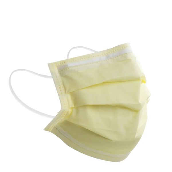 

3ply nonwoven disposable hospital dental doctor food face mask with earloop