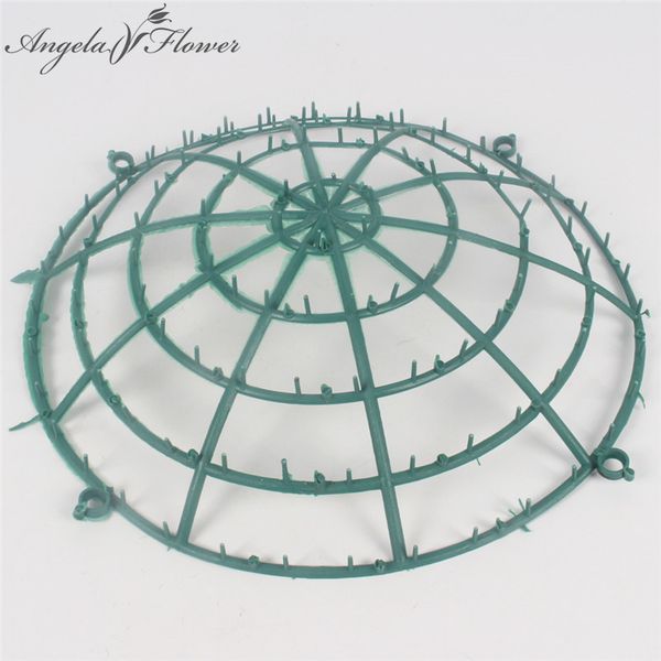 

1pcs artificial plastic round flower stand frame diy wedding flower ball shop window decoration for home l accessorie