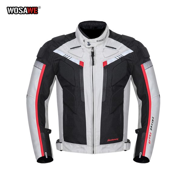 

spring autumn motorcycle jacket men waterproof windproof moto jacket riding racing motorbike clothing moto protection