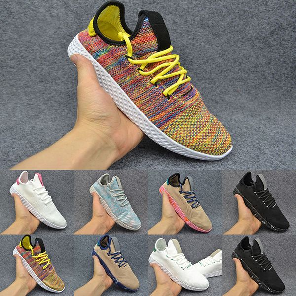 

2020 36 44 pharrell williams x stan smith tennis hu primeknit men women running sneaker tubular shadow runner sports shoes - outdoor