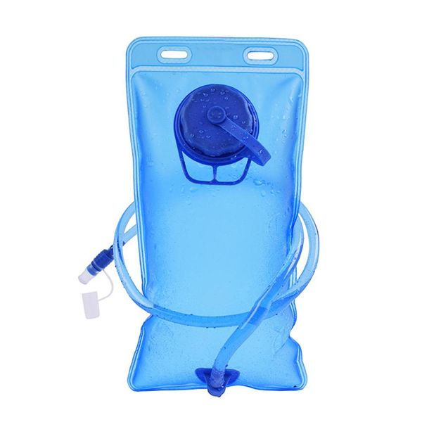 

2L Water Bladder Bag Large Opening Portable Semi-transparent EVA Hydration Accessories For Cycling Climbing Camping Travel