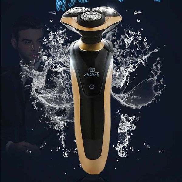 

body washing electric shaver usb rechargeable shaver men's shaving machine beard trim washable dry and waterproof