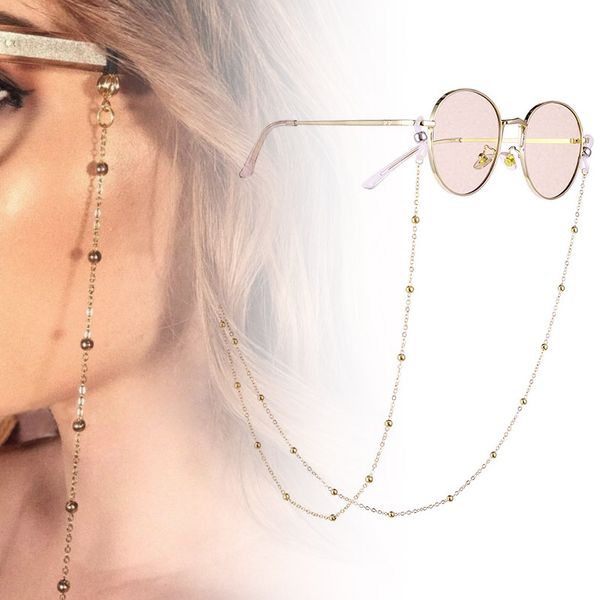 

fashion glasses chain for women eyeglass strap sunglasses anti-slip band neck strap neckband ser88, Silver