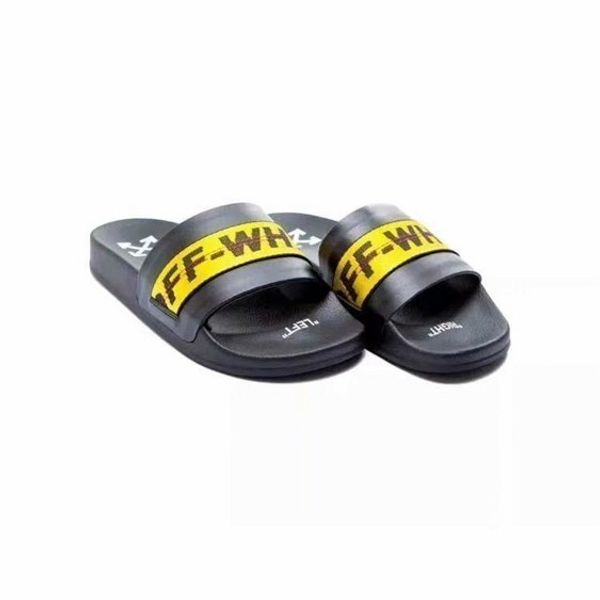 

2019 Summer Hot Selling Women's Sandals Brand Quality And Letter Printing Slippers