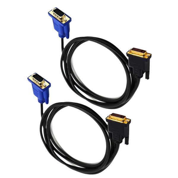 

2x dvi-i удлинительный кабель, dvi-i для svga / vga d-sub кабель-адаптер для видеосигналов