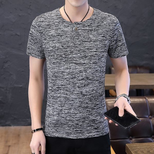 

summer short sleeve t-shirt men sports quick-dry cationic crew neck quick-dry summer clothes t802, White;black