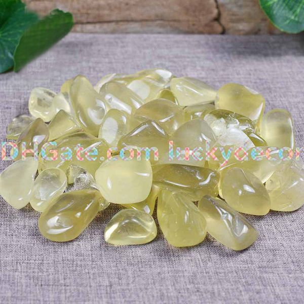 1000g Caído Reiki Polido Cura Natural Aquamarine Gemstone Crystal Clear Rose Quartzo Citrino Pedras A Granel Lote Sacral Crown Chakra Wicca