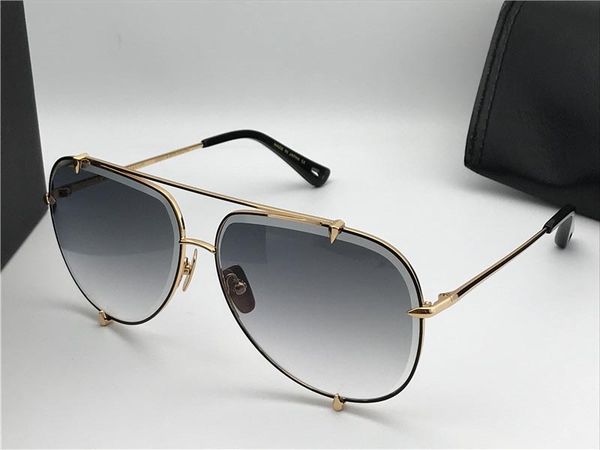 

design sunglasses t 3.0 men metal vintage eyewear fashion style pilot frame uv 400 lens with case quality, White;black