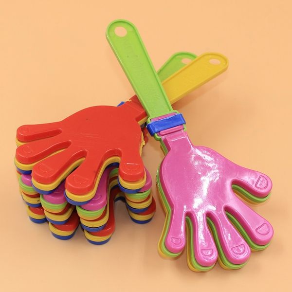 

600pcs plastic hand clapper clap toy cheer leading clap for olympic game football game noise maker baby kid pet toy