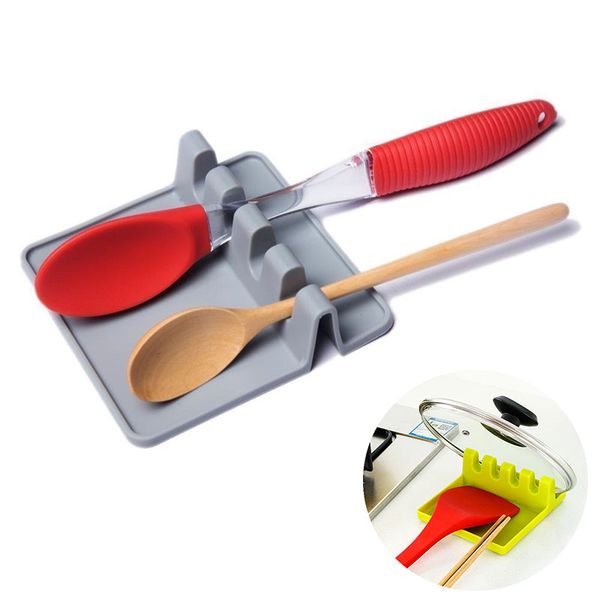 

creative spoon rests lid pot stand racks knife spatula kitchen utensil holder spoon rests storage racks organizer kitchen tools