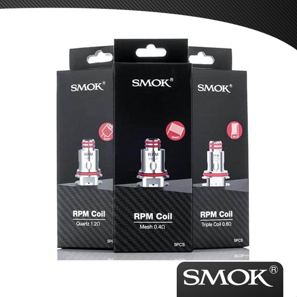 

100% первоначально SMOK RPM40 Катушки Mesh 0.4ohm / Quartz 1.2ohm / SC 1.0ohm / Тройной 0.6ohm Подходит для SMOK RPM 40 Kit