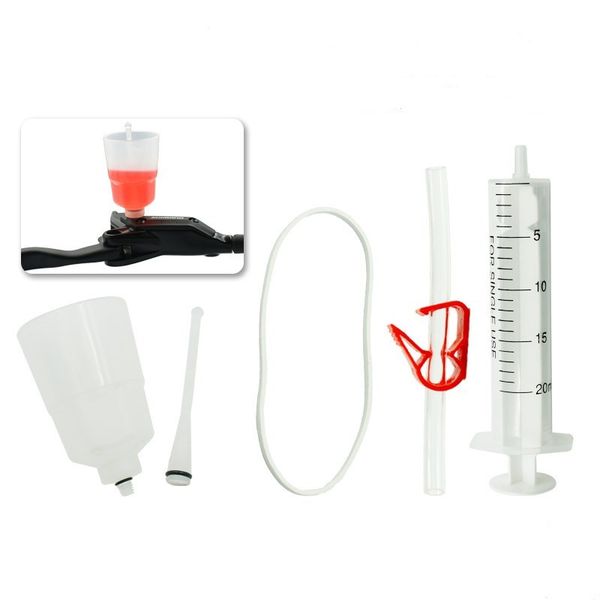 

new hydraulic brake bleed kit for brake system, mineral oil brake, funnel set