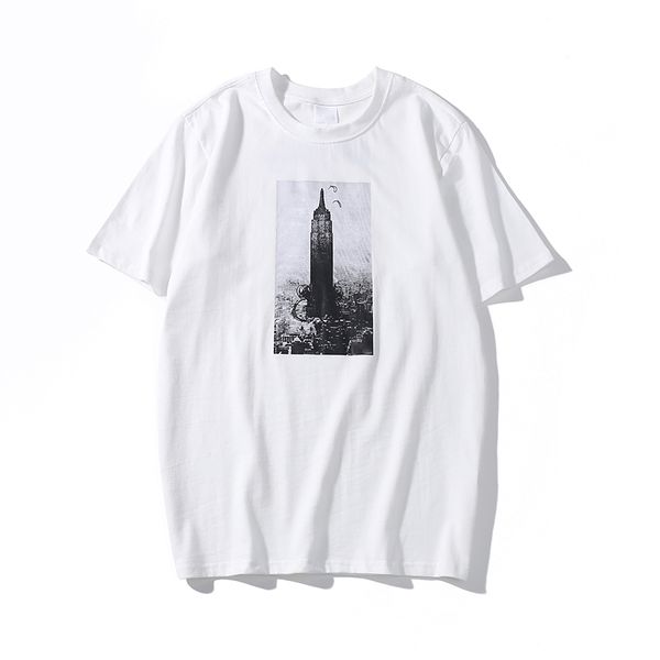 

люди высокого качества тенниски классических печати supreme марка футболка на заказе бутик летних футболок официальной нового стиля пару при, White;black