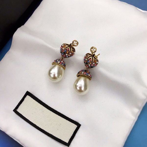 

pearl strawberry stud retro style design strawberry shaped web celebrity style stud, you are worth having, White