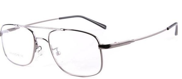

wholesale- myopia glasses metal nearsighted myopia eyeglasses lenses from -0.50 to -8.00, Silver