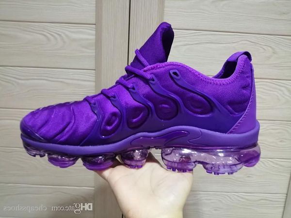 

tn plus men designer trainers running shoes silver triple black white grey hyper violet grape men sports sneakers