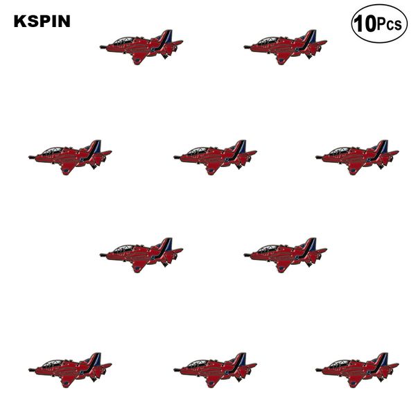 

battle plane badge badge lapel pin flag badge brooch pins badges 10pcs a lot, Gray