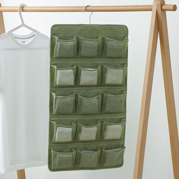 

organizer over door accessories hanging bag clear multi pocket jewellery socks bra storage closet cosmetic underwear rack