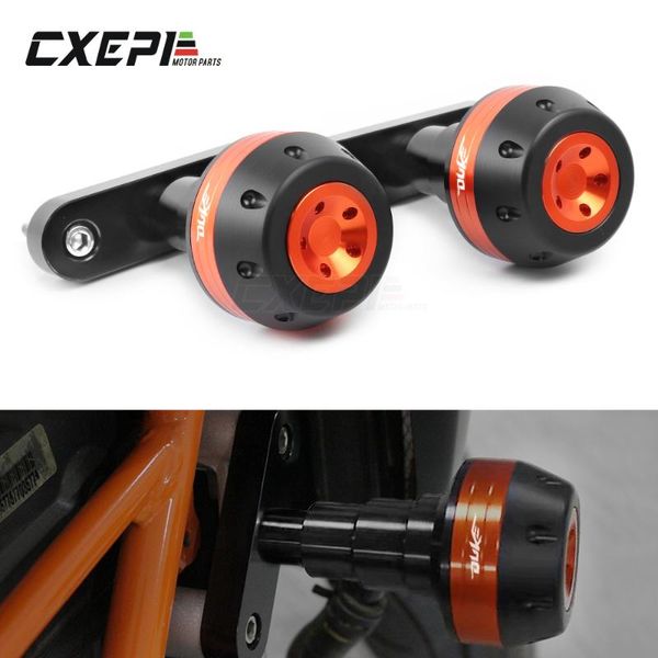 

new duke motorcycle falling protection for duke 390 2013-2018 200 2012-2018 duke250 frame sliders crash protector