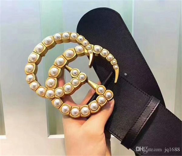 

7см Модельер Luxury Brand, высокое качество Золото Серебро оголовье, Мужской Женский Кожаный ремень, Бесплатная доставка + белый HeadB