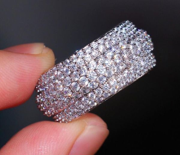 

fast vintage diamond engagement lucky turning full drill ring women wedding anniversary day gift never fade, Slivery;golden