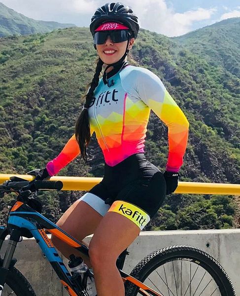 

2019 Pro Team Триатлон костюм женская Велоспорт Джерси Skinsuit комбинезон Майо Велоспорт