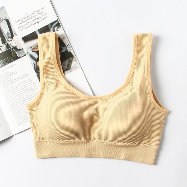 

wholesale women seamless gathered sports underwear womens fitness bra with pads sleep bra wire ladies breathable bras, Red;black