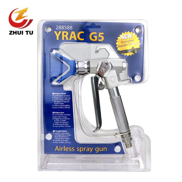 

3600psi/248bar paint latex paint g5 airless spray gun +519 nozzle is suitable for titan wagner spraying machine