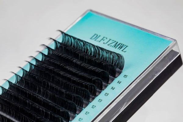 

dlfjzmwl 80 cases,7~15mm mix in one tray ,20rows/tray, mink eyelash extension,natural eyelashes,individual false eyelash