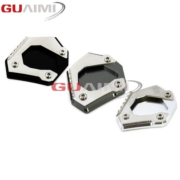 

for f700gs 13-17 cnc aluminum side kickstand stand extension support plate