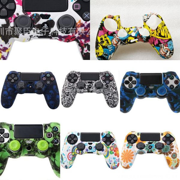

tragy силиконовая резина мягкий чехол гель чехол для кожи sony для playstation 4 ps4 ps 4 skin shell джойстик контроллер корпус игровые аксе