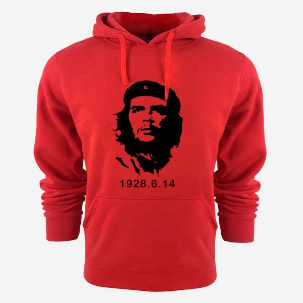 

2018 летняя мода че гевара толстовка толстовка мужчины хлопок прохладный высокое качество печатных кофты мужчины капюшон, Black