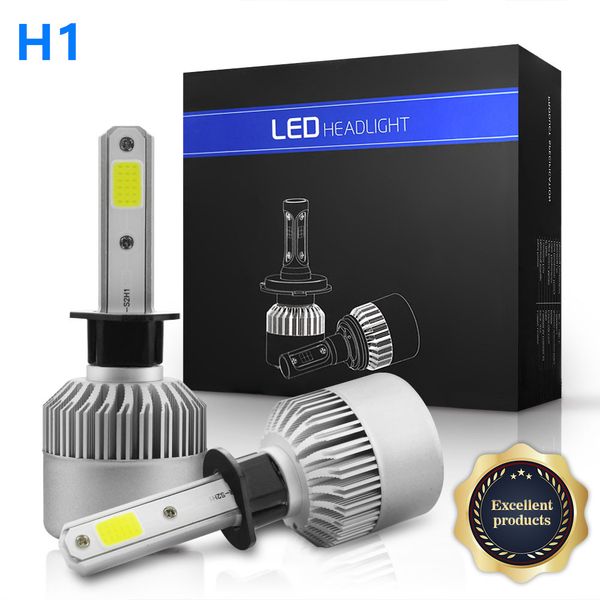 

car led lights headlights bulbs conversion kit h1 h3 h7 h11 h13 9004 hb1 9005 h10 hb3 9006 hb4 9007 hb5 6000lm 6k cool white car led lights
